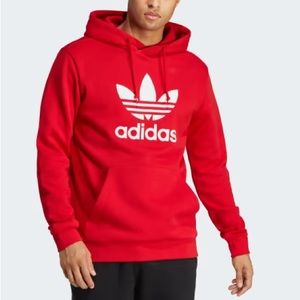 BRAND NEW Adidas Hoodie Red